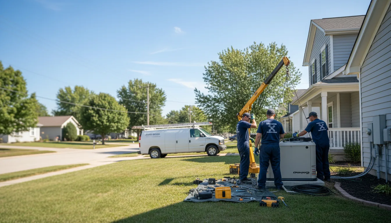 Generator Installation in Canyon Dam, CA near me